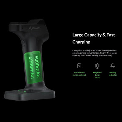 Creality RaptorX Wireless Hybrid Blue Laser & NIR 3D Scanner Swing Design 19