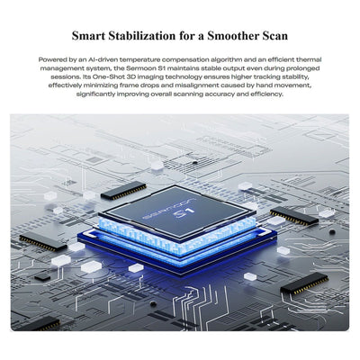 Creality Sermoon S1 Professional Grade Handheld 3D Scanner - Swing Design18