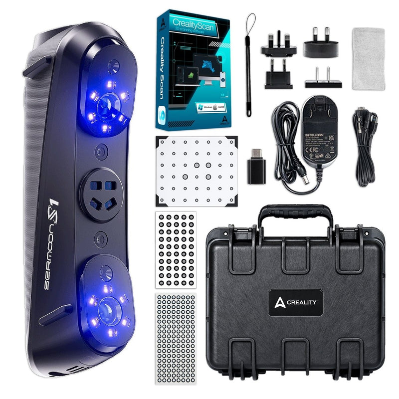 Creality Sermoon S1 Professional Grade Handheld 3D Scanner - Swing Design1
