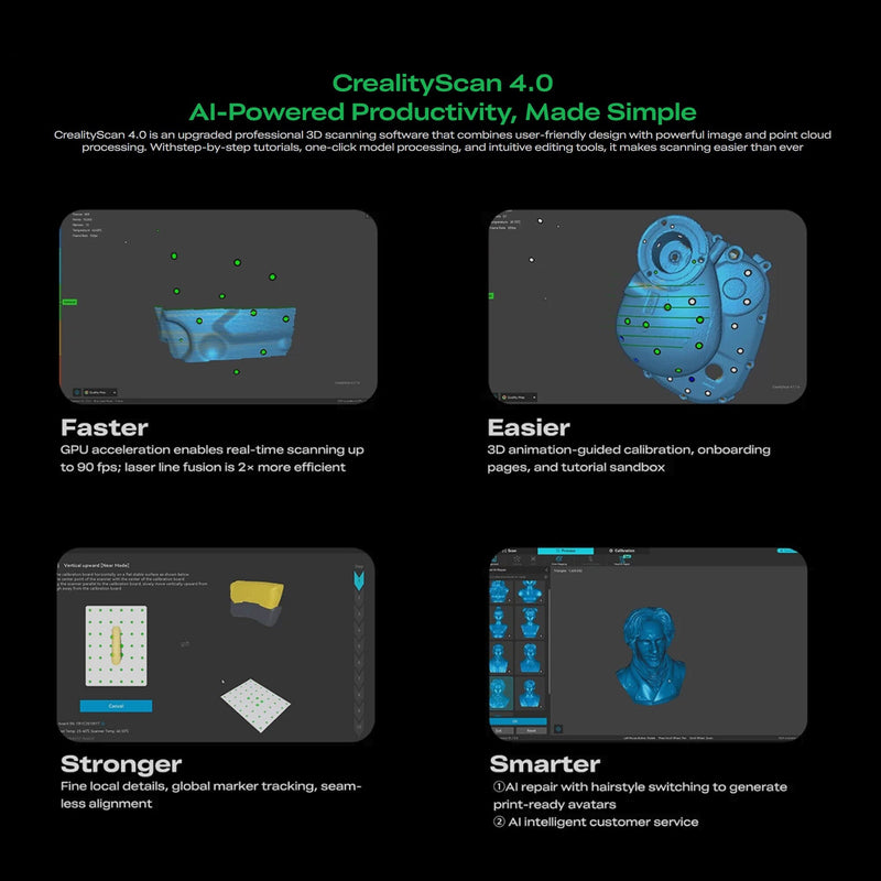 Creality Sermoon X1 Industrial Handheld 3D Scanner Creality 3D Scanners Creality 
