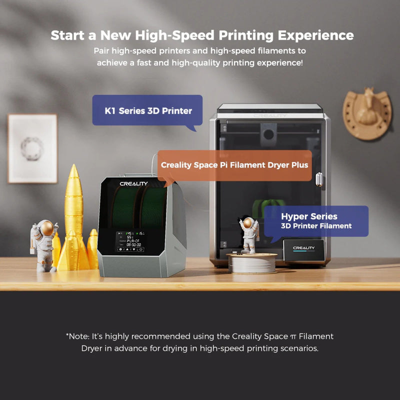 Creality SpacePi Two Roll Filament Dryer 3D Printer Creality 