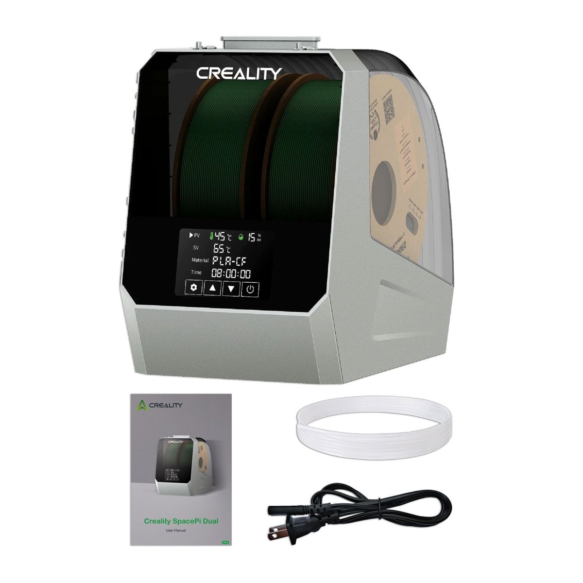 Creality Space Pi Two Roll Filament Feeder & Dryer PLUS