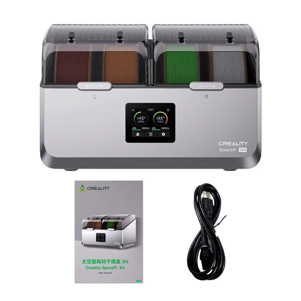 Creality SpacePi X4 Muti-Spool Filament Feeder & Dryer | Swing Design