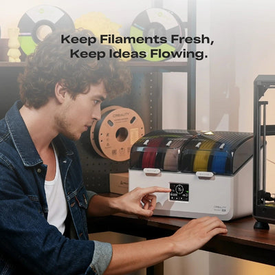 Creality SpacePi X4L Lite Muti-Color Filament Feeder & Dryer - Swing Design14