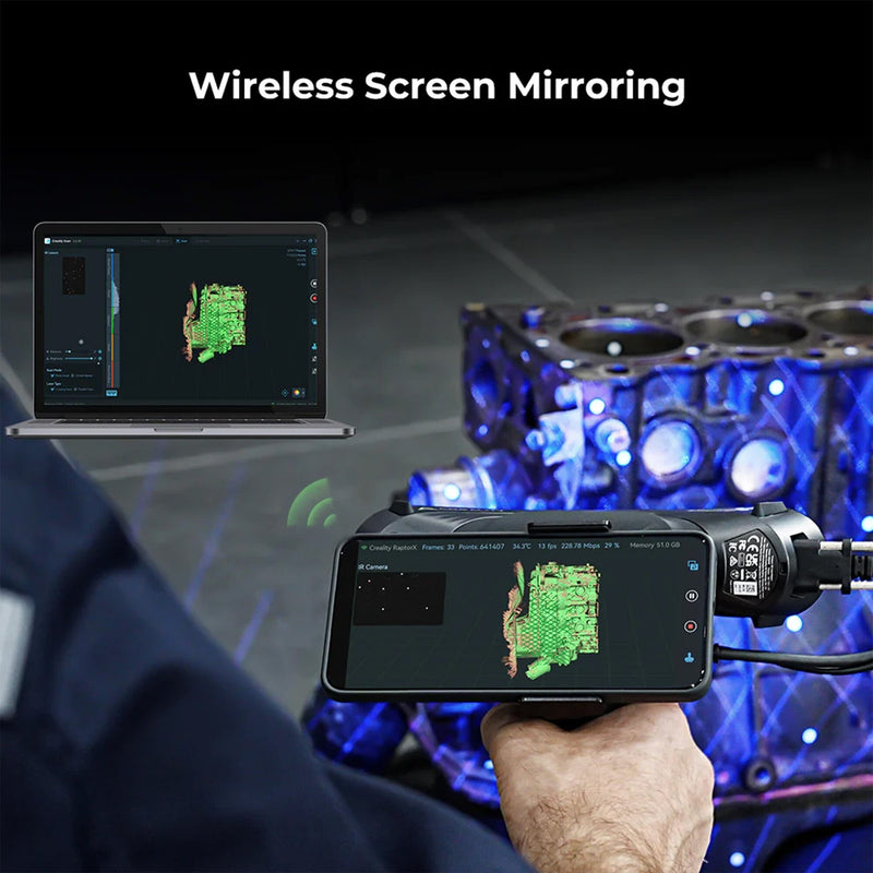 Creality Wireless Handheld Scan Bridge for Sermoon S1 & Raptor Creality 3D Scanners Creality 