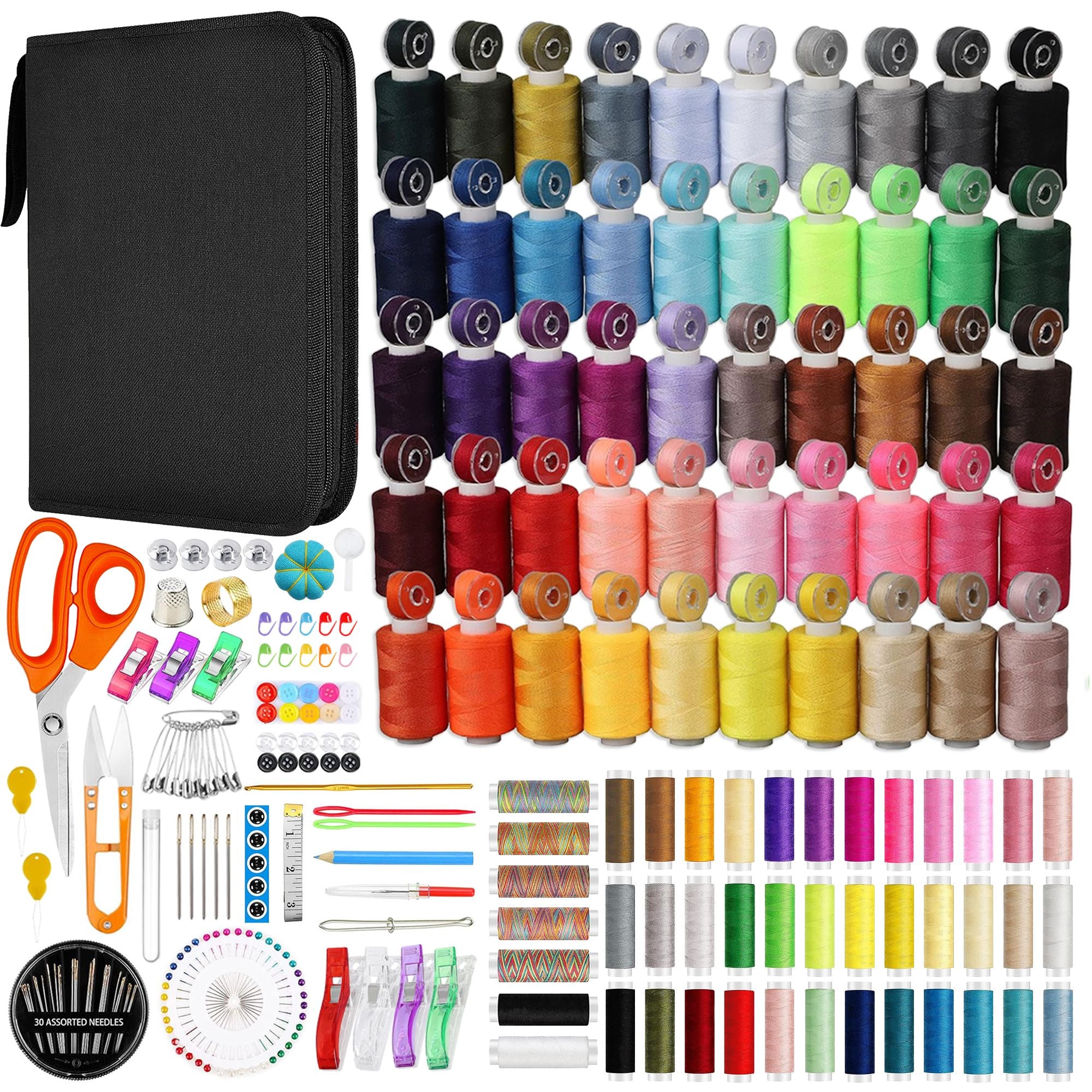 Deluxe Sewing Accessory Kit - 93 Spools Sewing Accessories Brother 