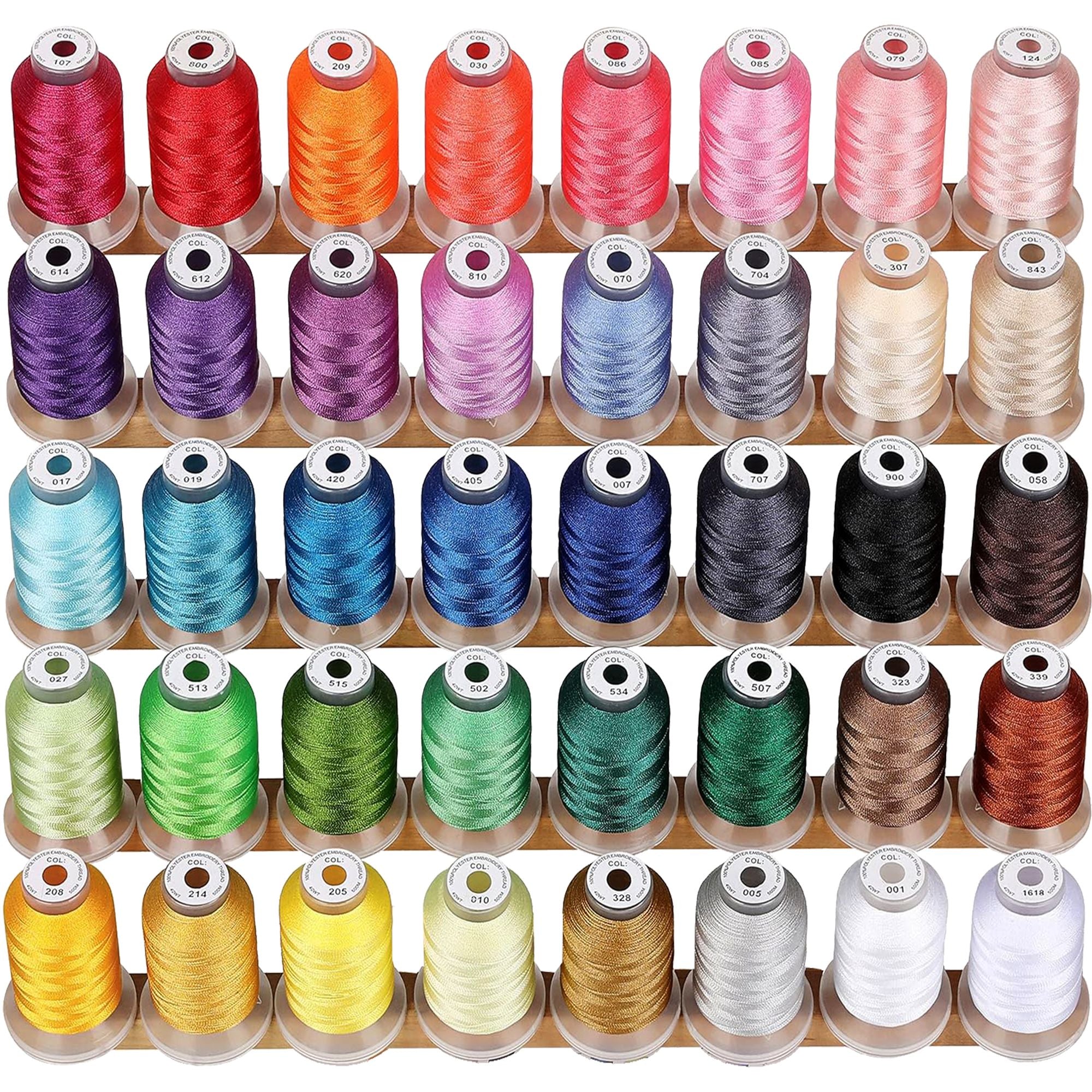 Deluxe Sewing & Embroidery Accessory Kit - 83 Spools Sewing Accessories Brother 