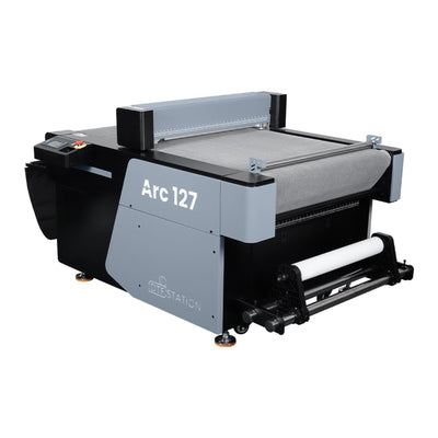 DTF Station Arc 127 27.5in Cutter with Onsite Training DTF Bundles Prestige 
