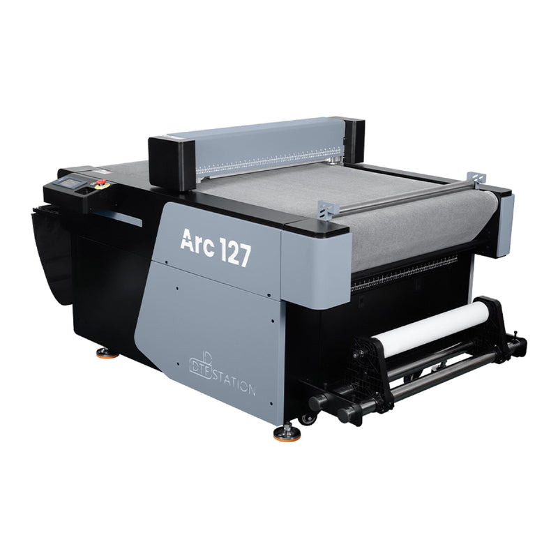 DTF Station Arc 127 27.5in Cutter with Onsite Training DTF Bundles Prestige 