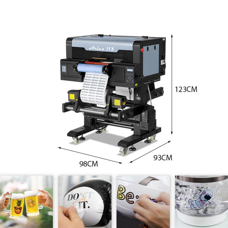 DTF Station Aries 113 UV Direct To Film (DTF) Printer w/ Inks & Supplies DTF Bundles Prestige 