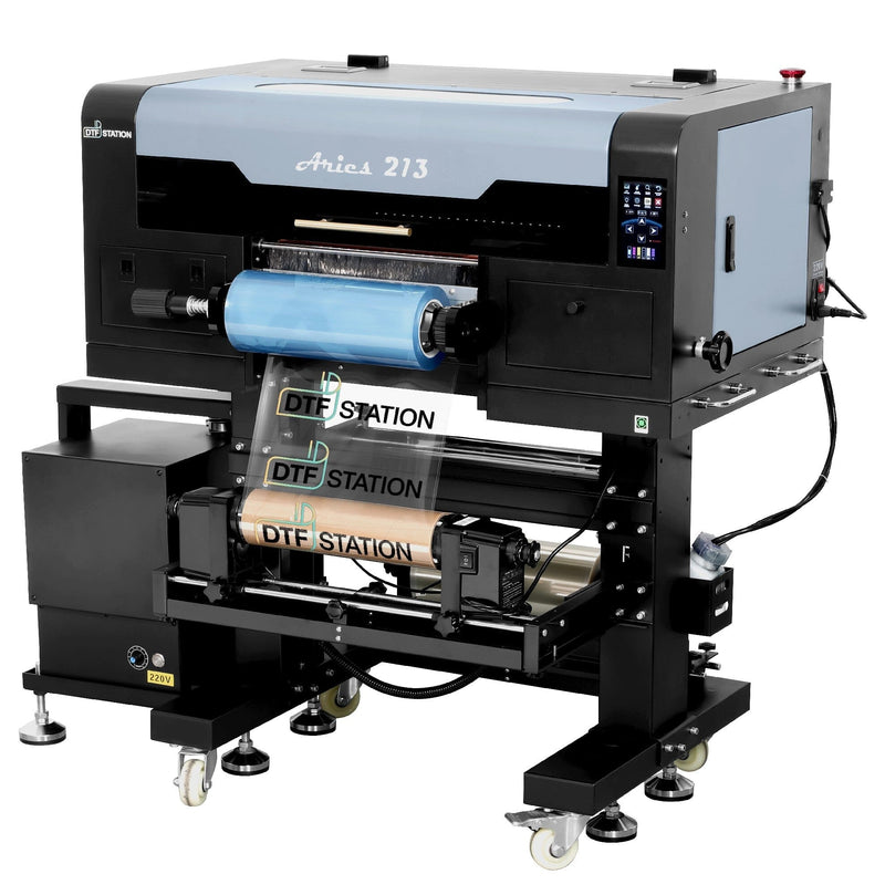 DTF Station Aries 213 UV Direct To Film (DTF) Printer 13in w/ Inks & Supplies DTF Bundles Prestige 