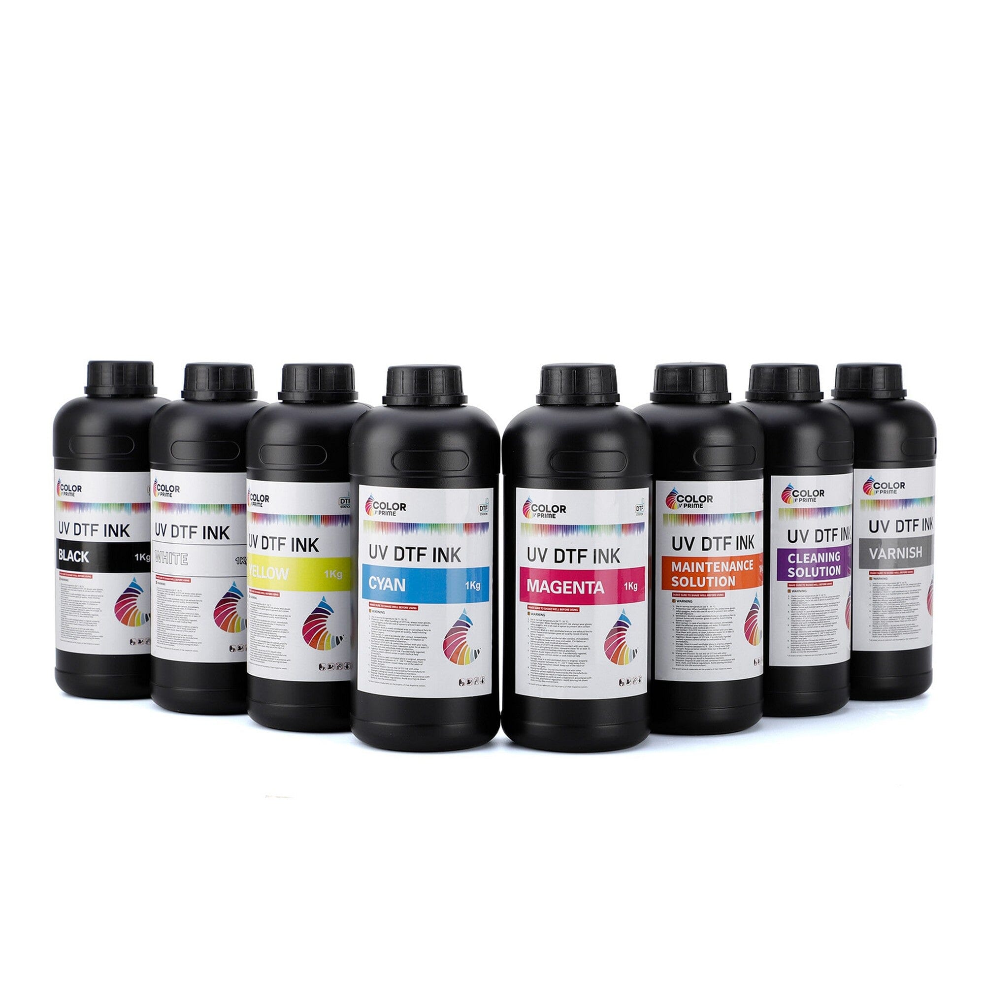 DTF Station UV Direct To Film (DTF) Color Prime Ink 1 kg - Varnish DTF Bundles Prestige 