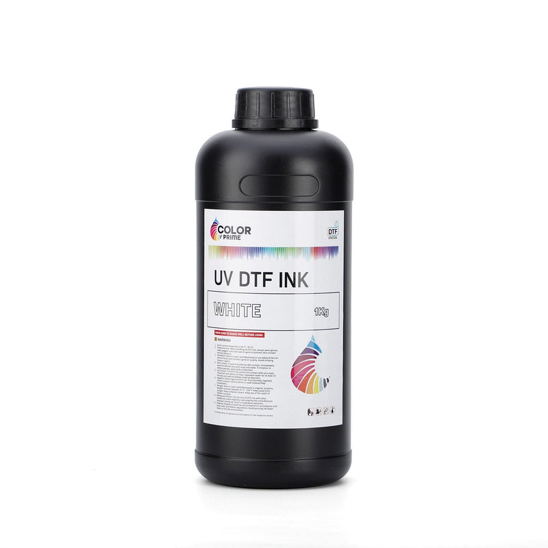 DTF Station UV Direct To Film (DTF) Color Prime Ink 1 kg - White DTF Bundles Prestige 