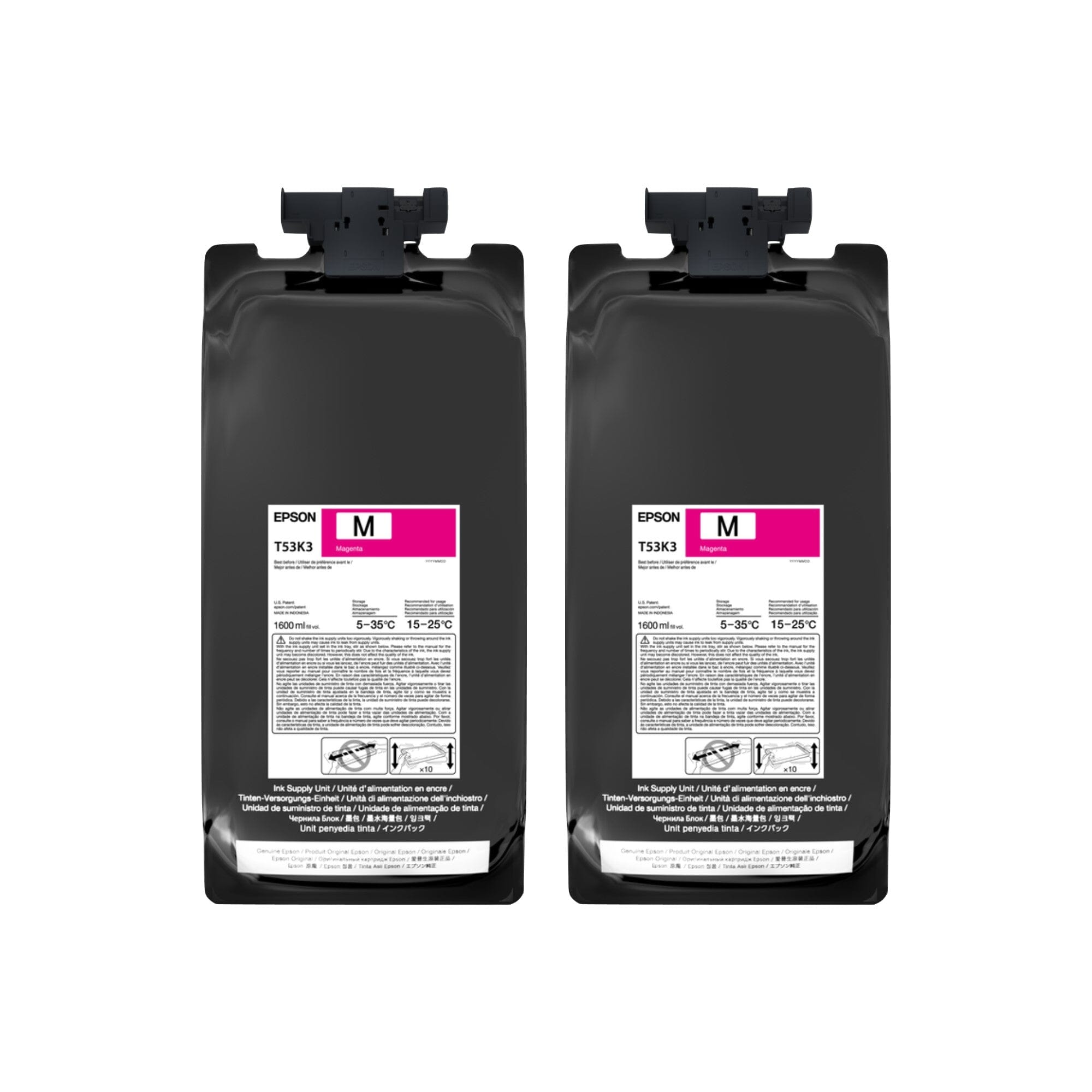 Epson F6470 & F6470H UltraChrome DS Ink Bundle - CMYK Sublimation Bundle Epson 