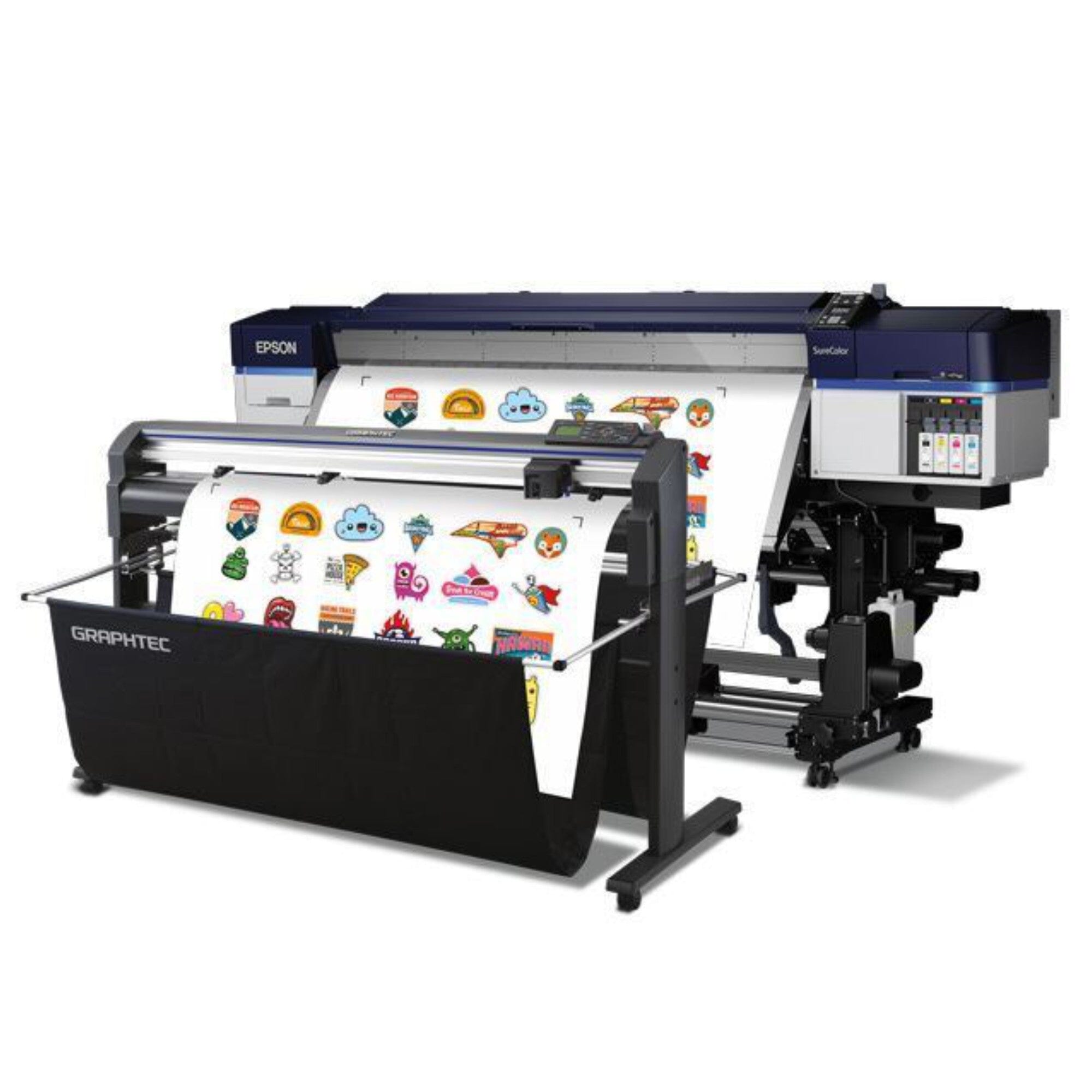 Epson SureColor 4-Color S40600 Solvent Printer & Cutter Deluxe Bundle - 64" Eco Printers Epson 