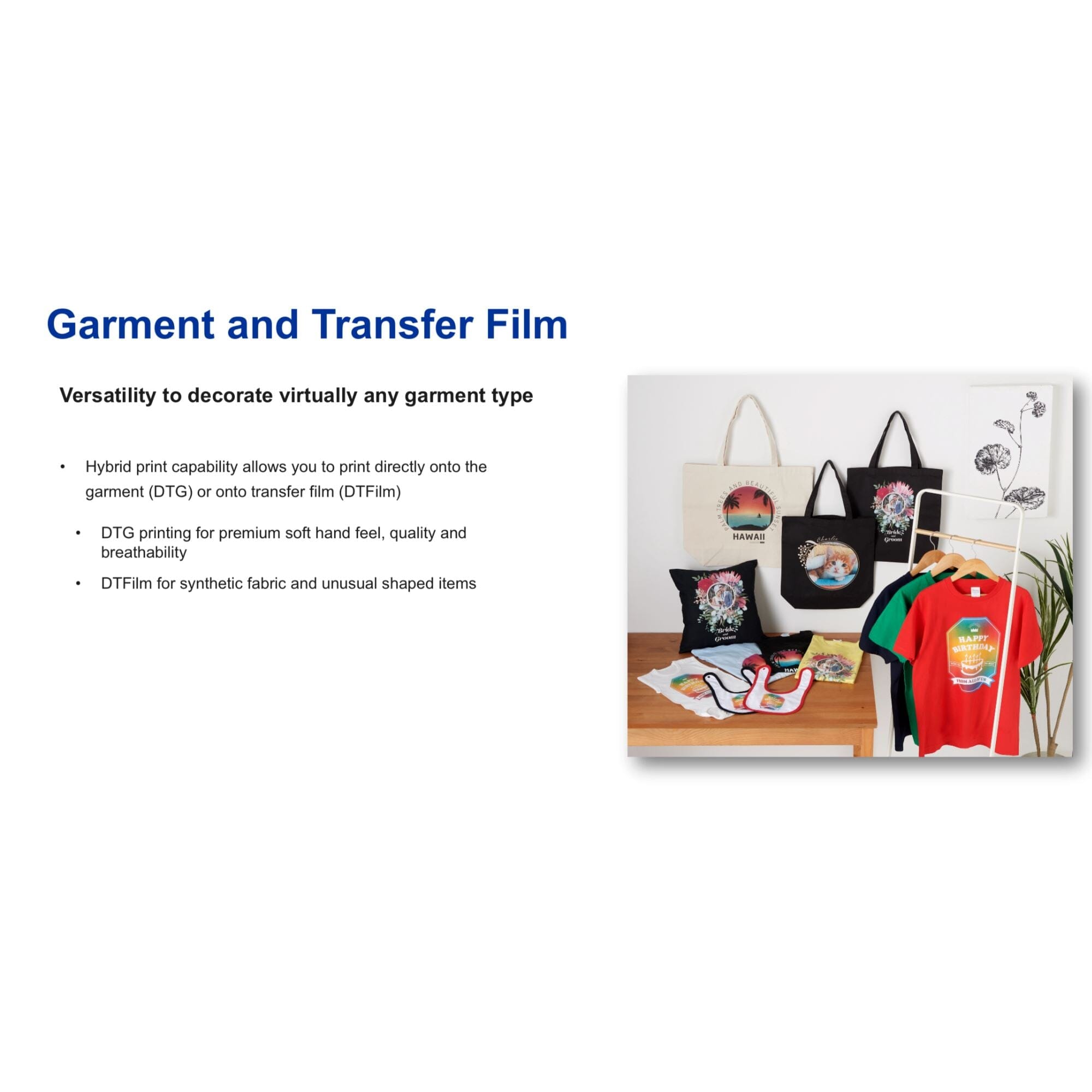 Epson Surecolor F1070 Hybrid DTG & DTF Printer with Deluxe DTF Bundle DTG Bundles Epson 