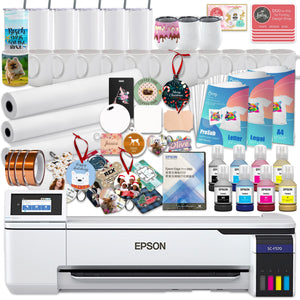 Epson SureColor PRO F570 24" Sublimation Printer w/ 450 Sheets Paper & Blanks Sublimation Bundle Epson Epson F570 Bundle 