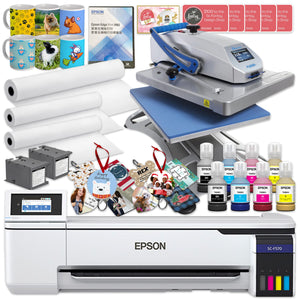 Epson SureColor PRO F570 24" Sublimation Printer w/ Hotronix Fusion Heat Press Sublimation Bundle Epson Epson F570 Bundle 