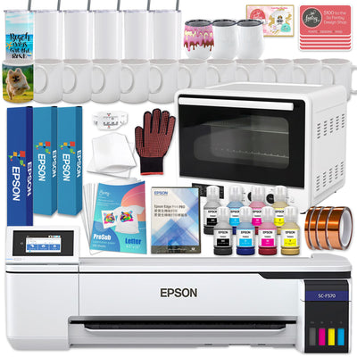 Epson SureColor PRO F570 24&quot; Sublimation Printer w/ ProSub Sublimation Oven Epson F570 Bundle Epson Without Liftgate 