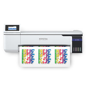 Epson SureColor PRO F570 Desktop 24" Dye Sublimation Paper Printer Bundle Sublimation Bundle Epson 