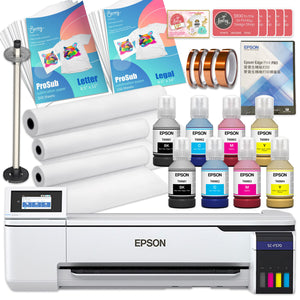 Epson SureColor PRO F570 Desktop 24" Dye Sublimation Paper Printer Bundle Sublimation Bundle Epson Epson F570 Bundle 