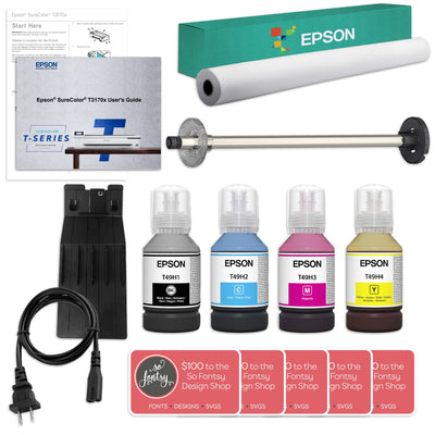 Epson SureColor T3170X SuperTank Wireless Printer - 24" Inkjet Printer Epson 