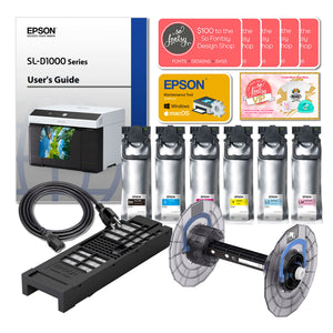 Epson SureLab D1070 Professional Minilab 8" x 10" Photo Printer Bundle with Ink Inkjet Printer Epson 