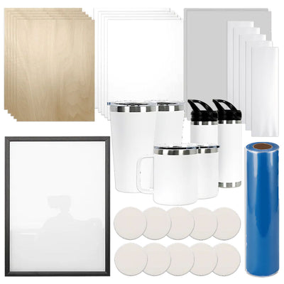 eufyMake Deluxe Material Kit for E1 UV Printer DTF Bundles Eufymake 