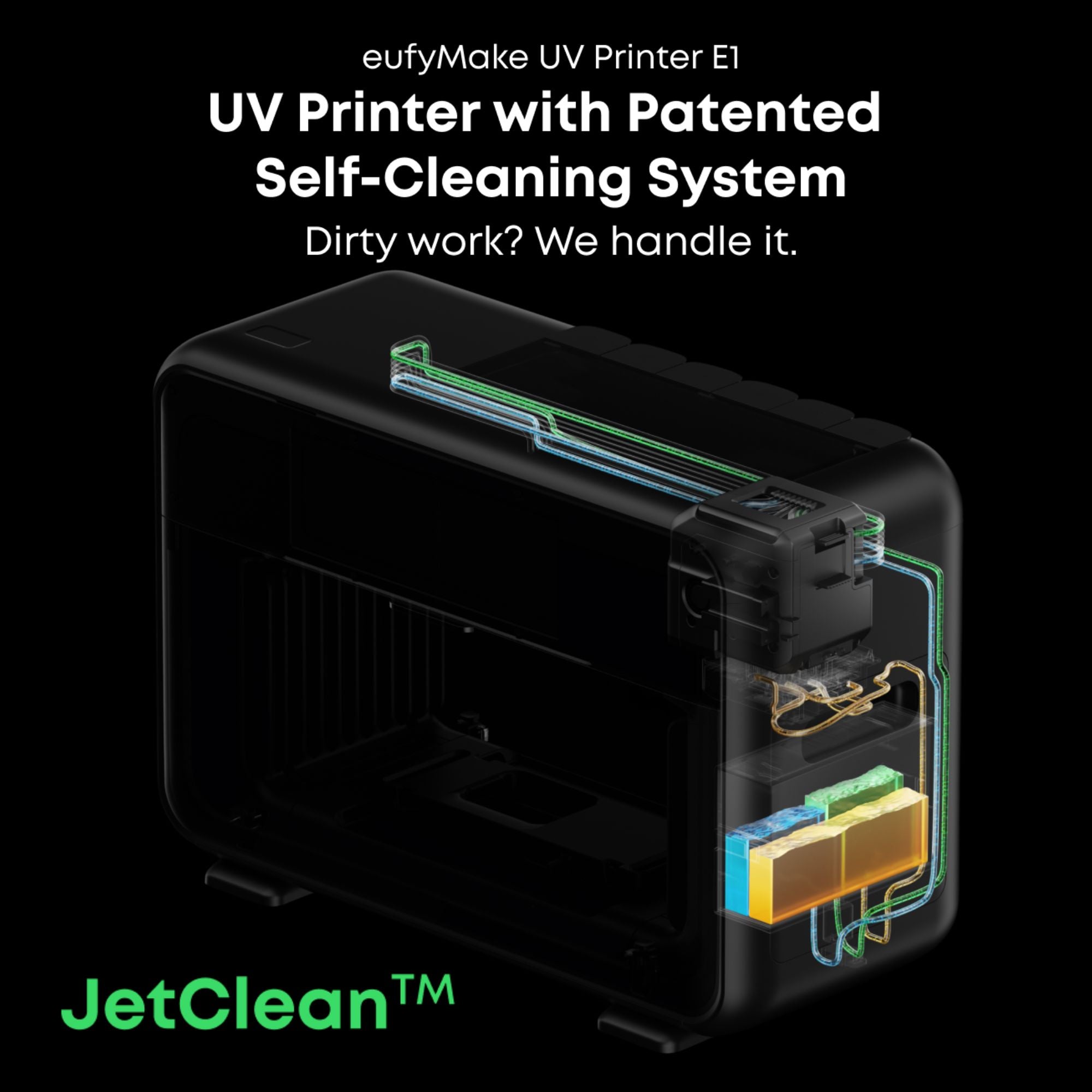 eufyMake E1 UV DTF & Direct To Object 3D-Texture Printer - 13" x 16.5" DTF Bundles Eufymake 