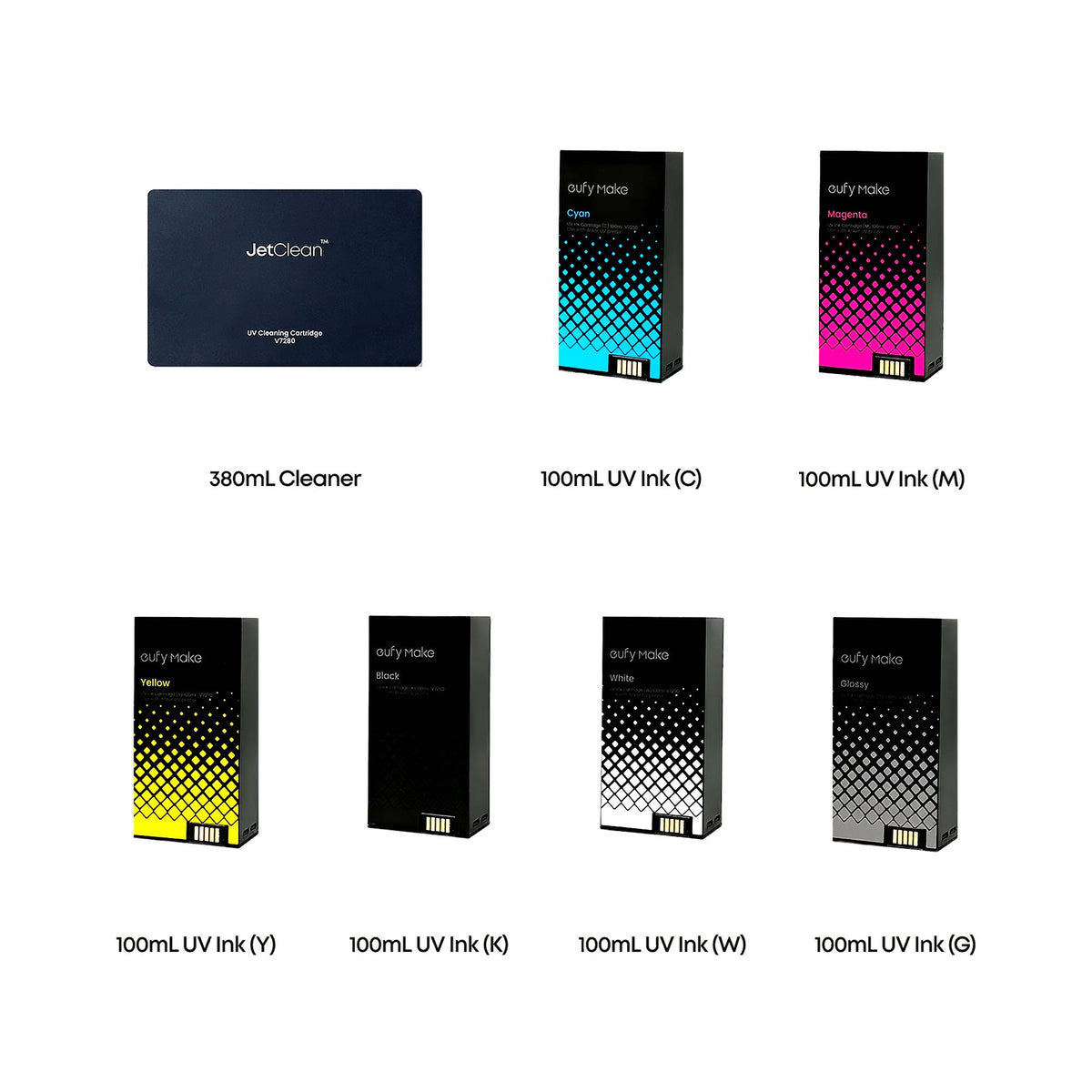 eufyMake E1 UV DTF &amp; Direct To Object 3D-Texture Printer &amp; Ink Bundle DTF Bundles Eufymake 