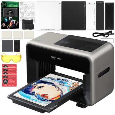eufyMake E1 UV DTF &amp; Direct To Object 3D-Texture Printer Swing Design 1