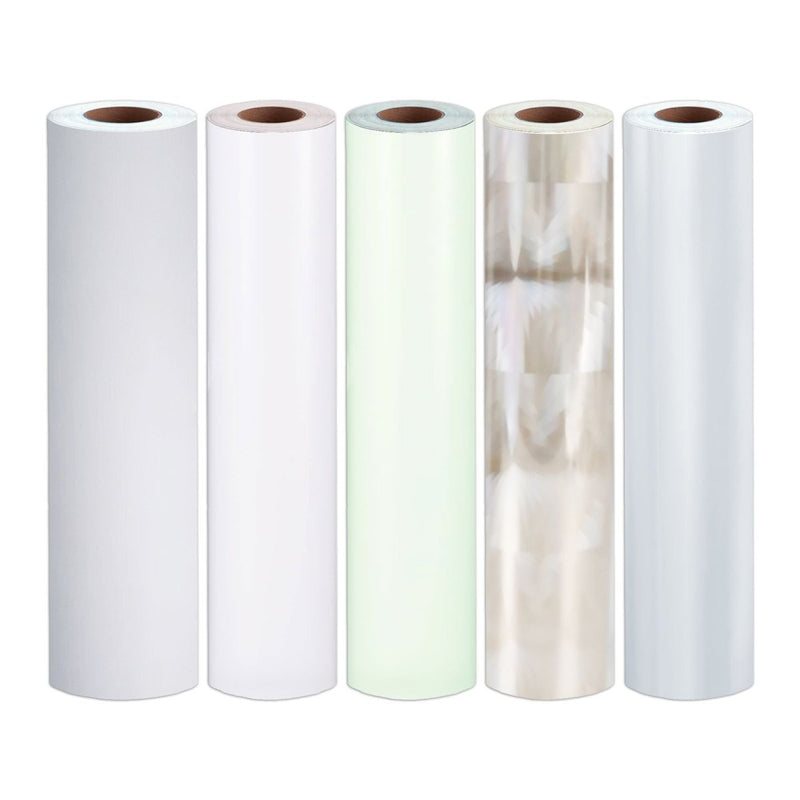 eufyMake E1 UV Printer Roll-to-Roll DTF Vinyl Films Variety Pack - 5 Rolls - Swing Design