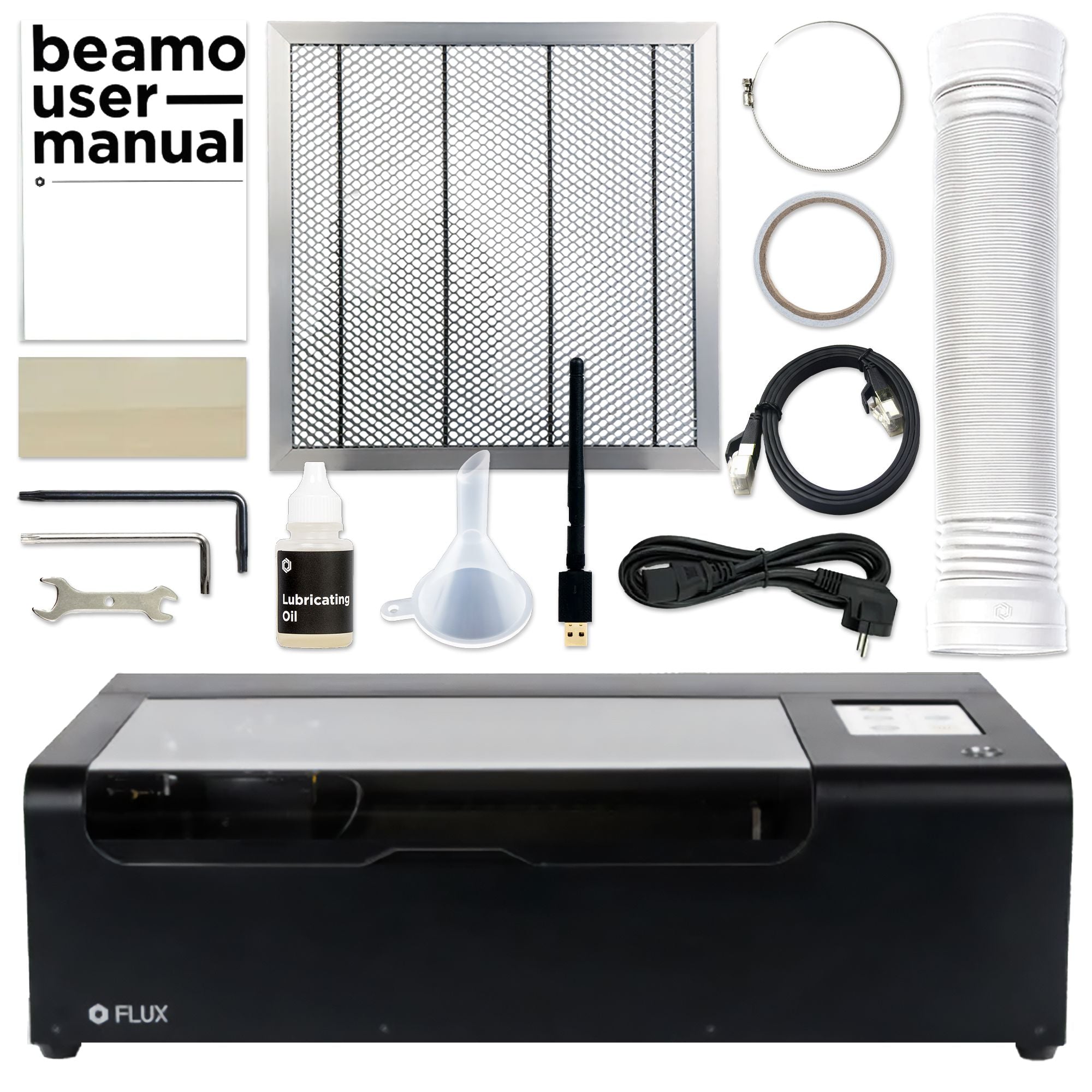 eufyMake E1 UV Printer with Flux Beemo 30W CO2 Laser - Cut & Print Bundle DTF Bundles Eufymake 