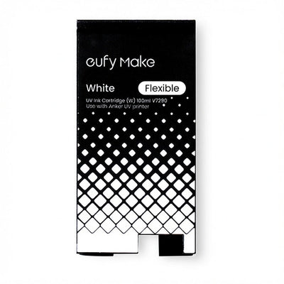 eufyMake E1 UV Replacement Ink Cartridge FLEXIBLE White 100ml Swing Design 1