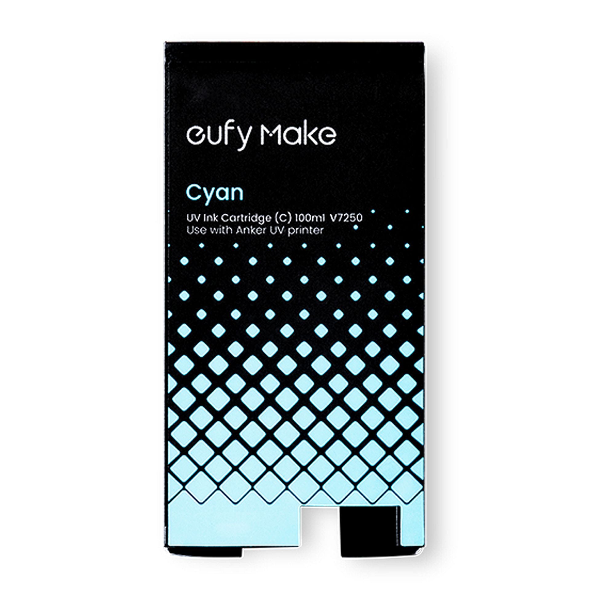eufyMake E1 UV Printer Replacement Ink CMYKG + Jetclean | Swing Design