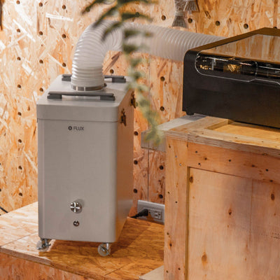 FLUX Air Beam 4 Layer Universal Fume Extractor Laser Engraver Accessories Flux 
