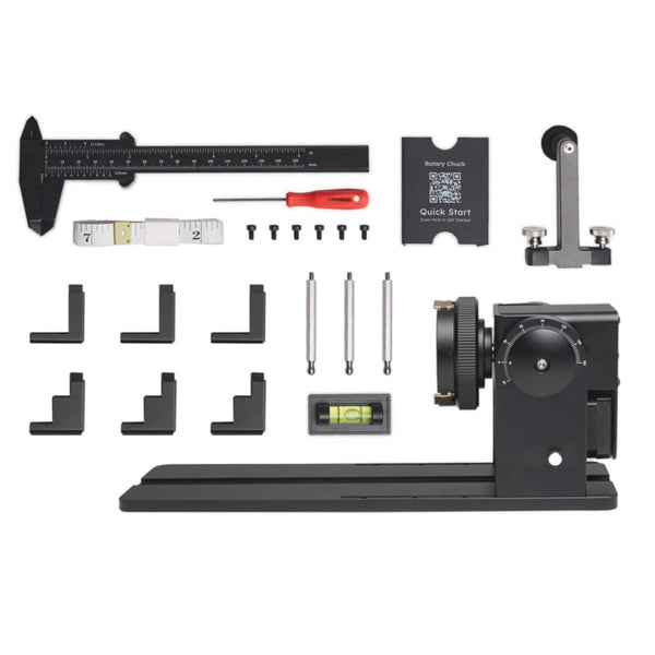 FLUX Beambox II 4-in-1 Rotary Attachment | Swing Design