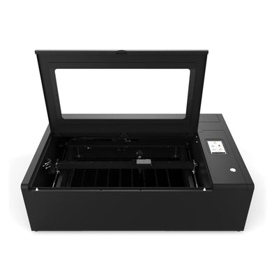 FLUX Beambox II 55W C02 Laser Cutter & Engraver with 4-in-1 Rotary & Auto Feeder - Swing Design12