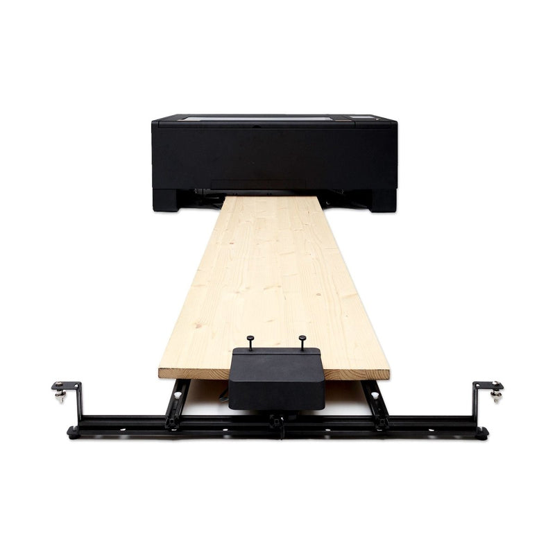FLUX Beambox II Passthrough & Open Bottom Frame with Auto Feeder Extension Pack - Swing Design1