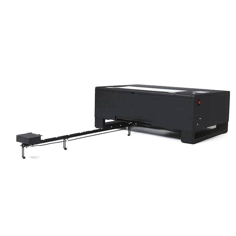 FLUX Beambox II Passthrough & Open Bottom Frame with Auto Feeder - Swing Design1