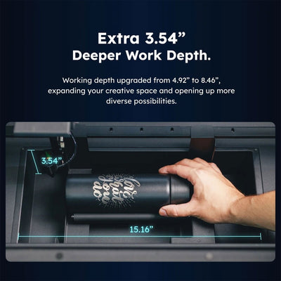 FLUX Beambox II Pocket Riser Base Add-on - Swing Design11