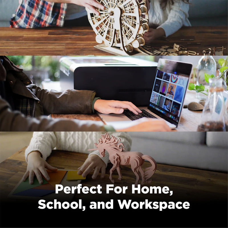 Flux Beamo 30W C02 Laser Cutter & Engraver Bundle Laser Engraver Flux 