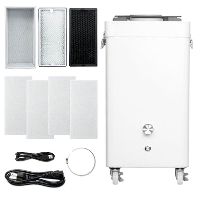 FLUX Beamo 30W C02 Laser Cutter & Engraver with Beam Air Filter & Rotary Tool Laser Engraver Flux 