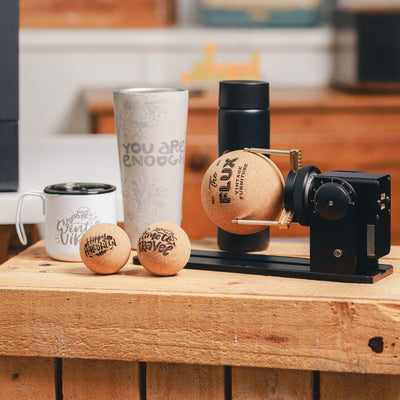 FLUX Beamo 4-in-1 Rotary Attachment Laser Engraver Accessories FLUX 