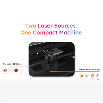 FLUX Beamo II 2W Infrared (IR) Laser Swing Design 3