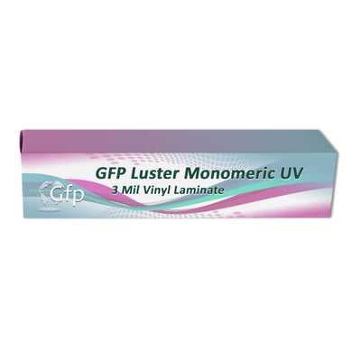 GFP Luster Monomeric UV 3 Mil Vinyl Laminate - 30&quot; x 150 FT Eco Printers GFP 