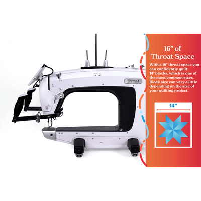 Grace 16X Elite Longarm Quilting Machine Swing Design 13