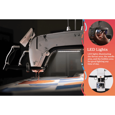 Grace 16X Elite Longarm Quilting Machine Swing Design 15