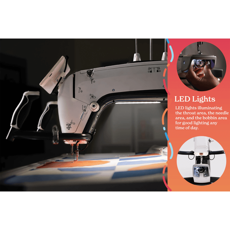 Grace 16X Elite Longarm Quilting Machine Swing Design 15