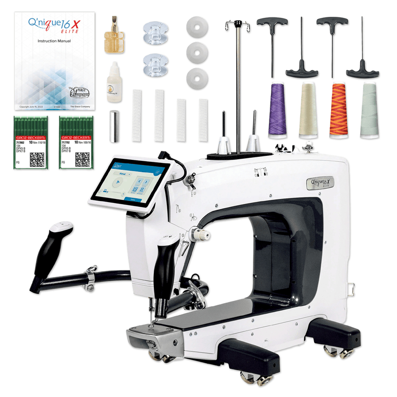 Grace 16X Elite Longarm Quilting Machine Swing Design 1